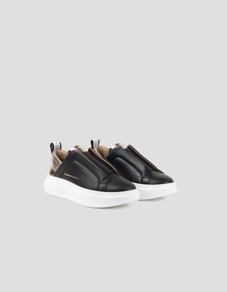 WEMBLEY SLIP-ON WOMAN BLACK COPPER