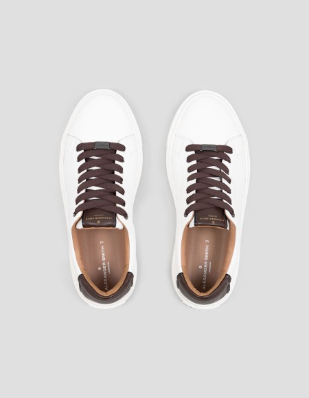 LONDON MAN WHITE DARK BROWN